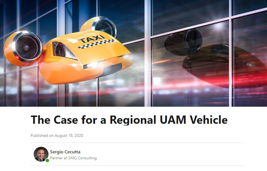 The Case for a Regional UAM Vehicle - by SMG Consulting